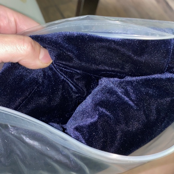 ꊛ Velvet Long Sleeve Pocket Casual Mini Shirt ꊛ - Picture 9 of 11